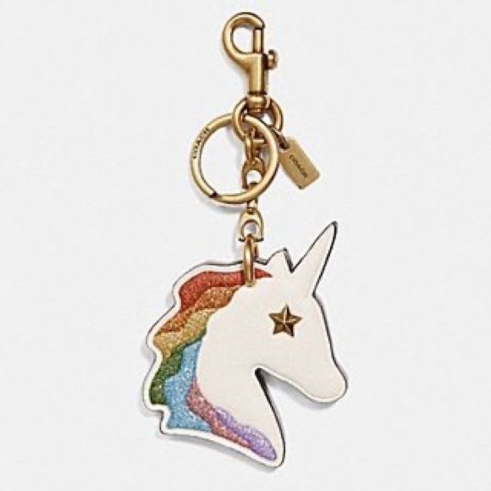 COACH Unicorn Keychain/Bag Charm